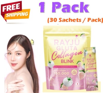 RAYJU Collagen Blink Dietary Supplement Rayya Nourish Skin 30 Sachets