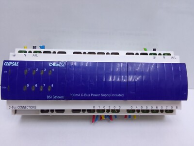 ClipSal C-Bus2 L5508DSI 8 channel DSI Gateway Power Supply Included