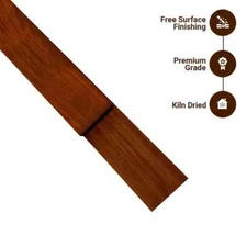 Padauk 8/4 Lumber Board | Select & Better Grade | 10 Bd.Ft | Surfaced On 4 Sides