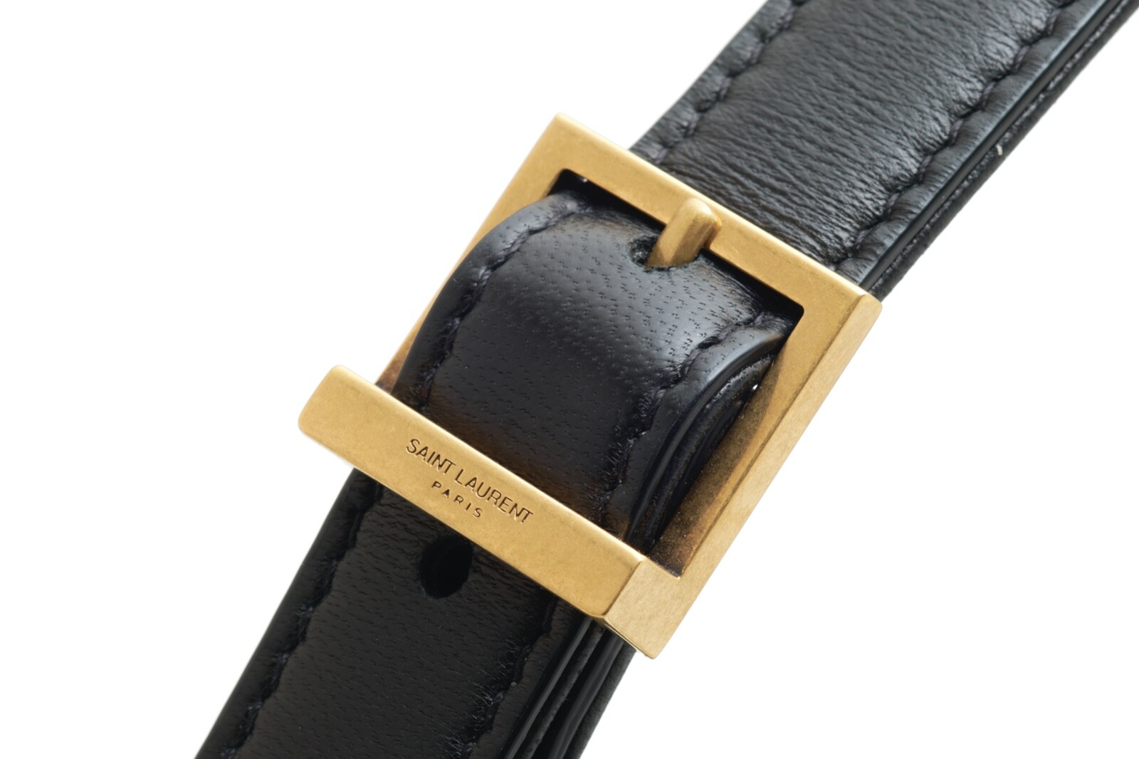 Borsa a tracolla trapuntata YSL Saint Laurent Le 57 colore nero