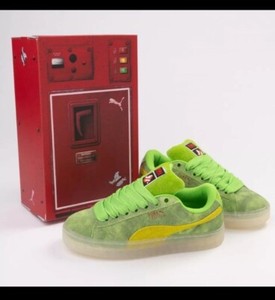 adidas gazelle silver green womens Men's PUMA x Ghostbusters Suede XL Shoes main image 1