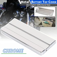 Chrome Battery Top Cover Mounting Fit For Harley Low Rider Sportster XL 82-96