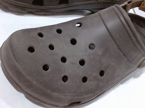 UsedGood_Crocs Unisex Classic All Terrain Clogs, Espr_Espresso_Sz14 Women/12 Men - 第 3/6 張圖片