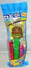 PEZ TREATS COLLECTION Dispenser 2021 BURGER Cello Bag