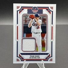 2024 Panini Stars & Stripes Tegan Kuhns Patch Jersey Rookie Team USA