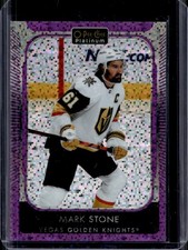 2021-22 O-Pee-Chee Platinum Mark Stone Violet Pixels #/299 Golden Knights