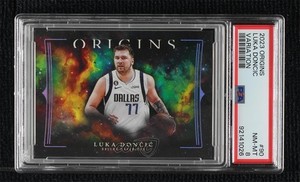 2023-24 Panini Origins Variation Luka Doncic #90 PSA 8