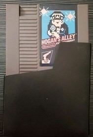 Hogan's Alley (Nintendo Entertainment System NES, 1985) Cartridge & Dust Cover