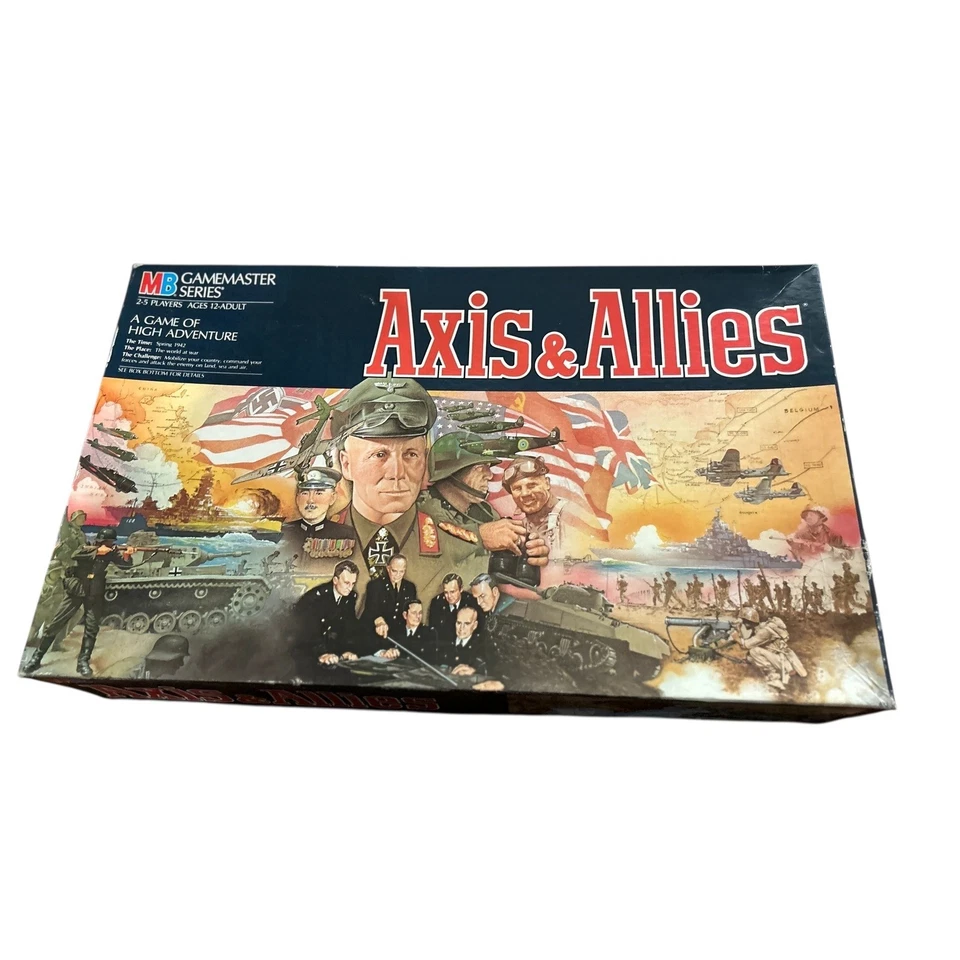 Axis & Allies Gamemaster Series A Game of High Adventure World War II Game MB - Image 3 of 4