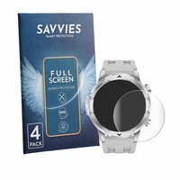 "4X Displayschutz Full-Screen FüR Fitvigor Smartwatch 1.53\""
