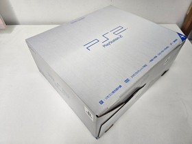Sony Playstation 2 Console Satin Silver SCPH-50000 355 Japan BOXED