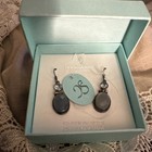 YS Earrings 1.25”•925 SterlingSilver•Blue Topaz•Quartz•6.1g•Crafted In India NIB — photo 2