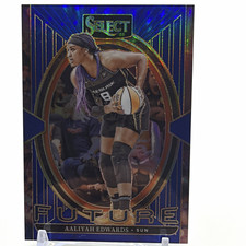 Panini 2025 Select WNBA Select Future Aaliyah Edwards #21 Blue Prizm /49