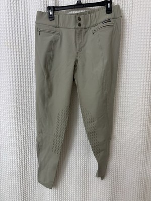 Kerrits Women's Beige Large Crossover Breeches