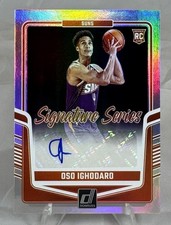 OSO IGHODARO 2024-25 Donruss Signature Series Holo Auto RC #SS-OIS Phoenix Suns