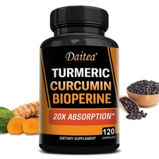 Turmeric Curcumin Bioperine Promotes Joint Mobility Maintains Bone Health