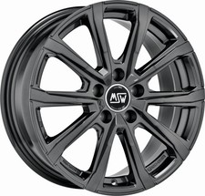 4x Alufelgen MSW 79 für Volkswagen Passat 3C 16 Zoll Felgen