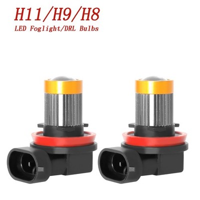 H11 H8 LED Bulbs 5000k Cool Yellow Super Bright Fog Light DRL Light High Power