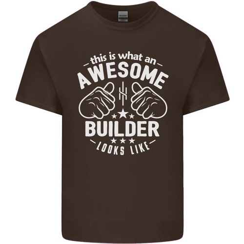 This Is What An Awesome Constructor Looks Like Hombre Luz Camiseta Algodón - Imagen 8 de 29