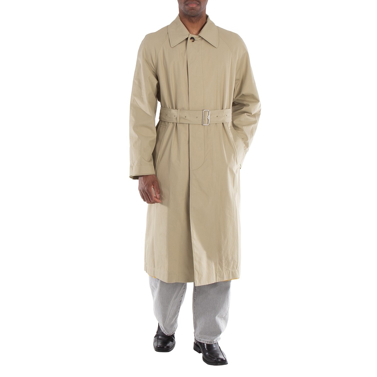 Burberry Reversible Long Sleeve Bradford Trench Coat, Brand Size