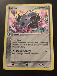 Lairon 36/100 Reverse Holo EX Crystal Guardians