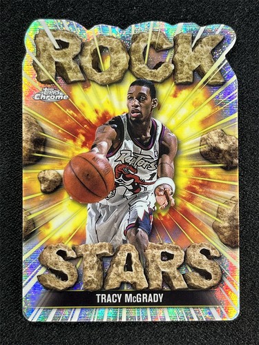 2025-26 Topps Chrome Tracy Mcgrady #RS-13 Die Cut Rock Stars Case Hit SSP