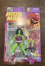 Marvel Legends Retro Iron Man Series Comics She Hulk 6 Figure New