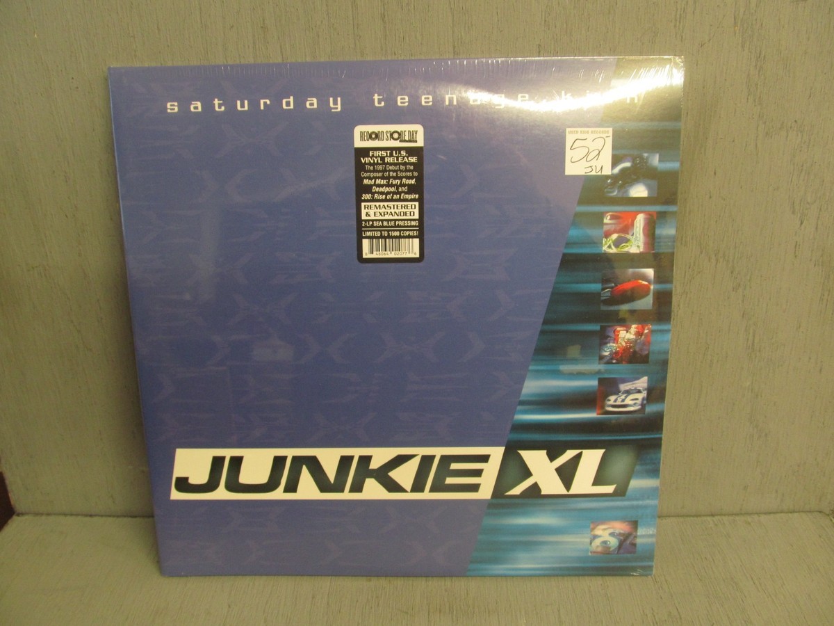 JUNKIE XL Saturday Teenage Kick RSD 2026 2xLP sealed BLUE VINYL