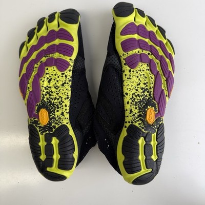 Vibram Women's FiveFingers V-Run Shoe Black Purple Size 38 | eBay