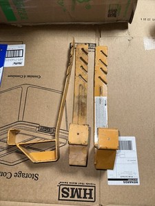 USED! 3x QUAL-CRAFT STEEL FIXED SHINGLE, ROOFING BRACKET,