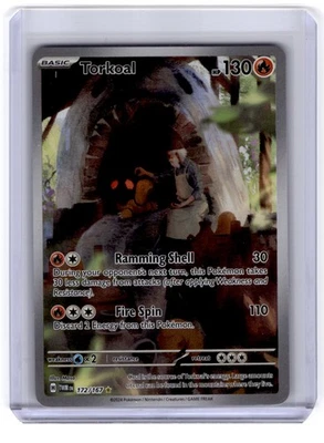 Torkoal 172/167 Holo Illustration Rare SV06: Twilight Masquerade NM - Image 1 of 2