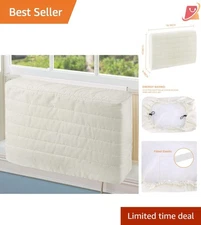Indoor Air Conditioner Cover Polyester Fits 16x13x3 in Protects Unit