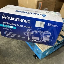 PSP150T-LV 1.5 HP 115V Pool Pump with Timer, 8100GPH