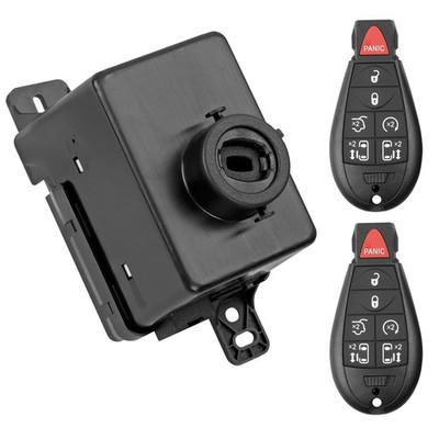 68210155AB Wireless Ignition Module w/Key For 08-10 Chrysler Town &Country Dodge