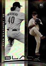 2021 Panini Chronicles #7 Ryan Weathers Black