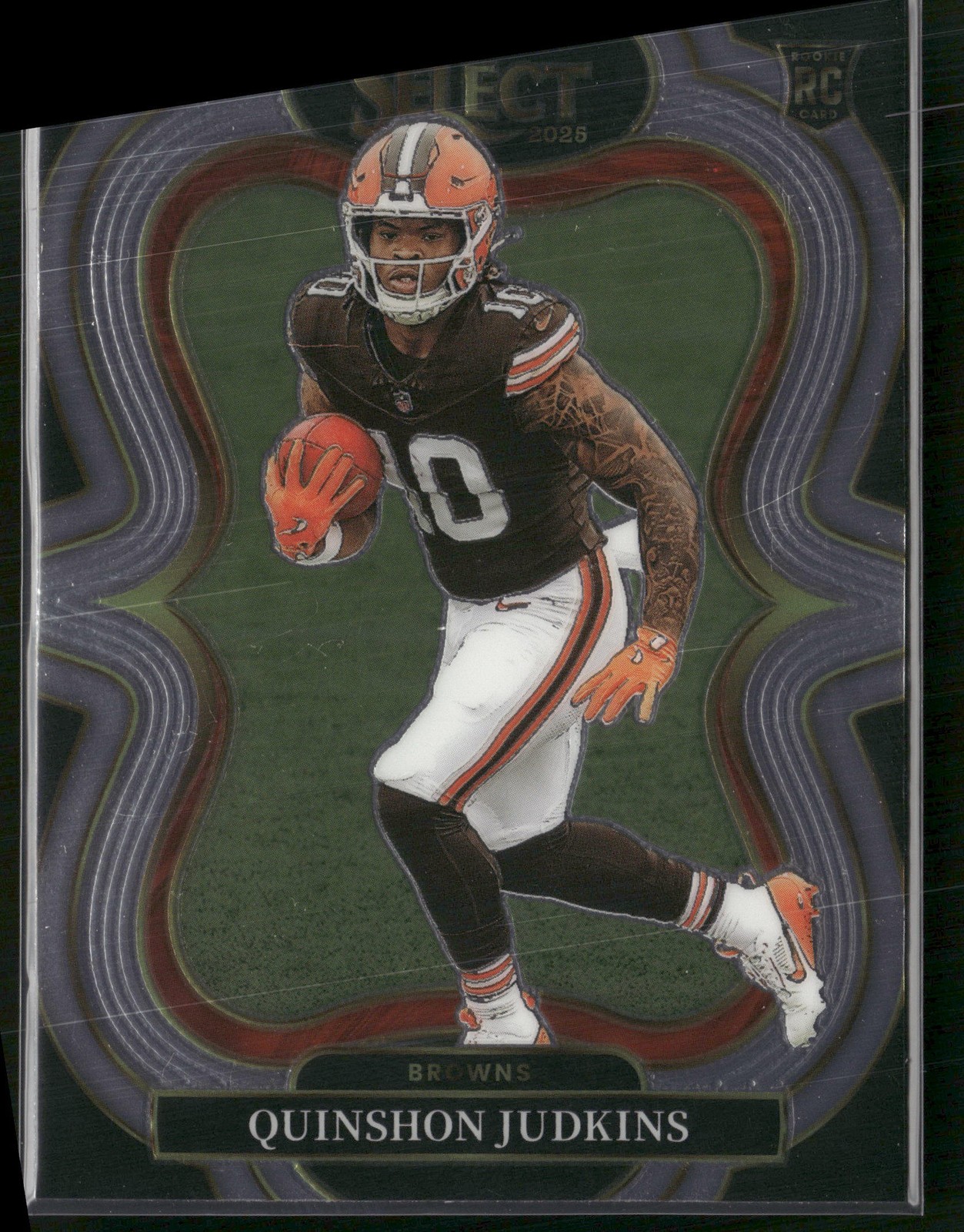 2025 Panini Select #356 Quinshon Judkins Silver Prizm