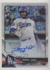 2018 Bowman Mega Box Chrome Mojo Refractor Auto Ibandel Isabel #BMA-II Auto 0a2