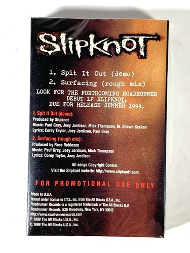 Slipknot - 2 Song Sampler Cassette Promo Rare 1999 Roadrunner Records - Picture 2 of 4