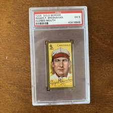 1911 T205  ROGER P. BRESNAHAN Closed Mouth - PSA 5 (EX)