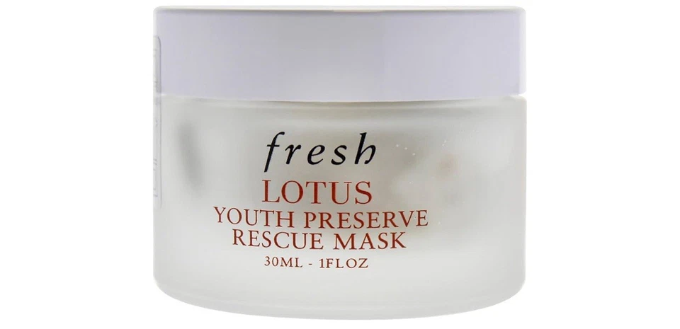 Mascarilla de rescate Fresh Lotus Youth Preserve - 30 ml | Tratamiento exfoliante estimulante del brillo Foto 2 de 4