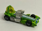 Vintage 1978 Hot Wheels Mattel Green Bubble Gunner Black Walls Hong Kong