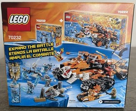 Lego Legends of Chima 70232 Saber-tooth Tiger Tribe Pack Brand New Sealed Set