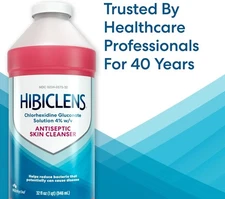 HIBICLENS Antiseptic and Antimicrobial Skin Cleanser - 32oz
