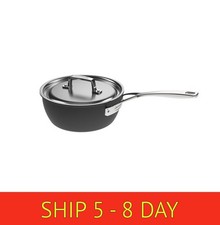 2 qt Sauteuse, 18/10 Stainless Steel....(zw)