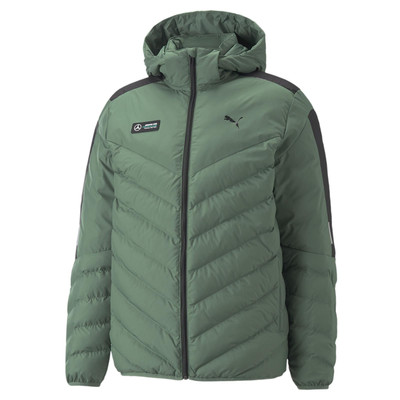 Puma Merceds AMG Petronas Ecolite MT7 Men's Padded Jacket Green 53489904  - Main Image