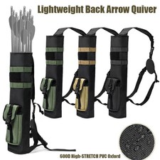 Lightweight Back Arrow Quiver PVC Oxford Holder Adjustable Arrow Backpack Bag US