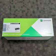 Genuine Lexmark 24B6020 Black Toner Cartridge