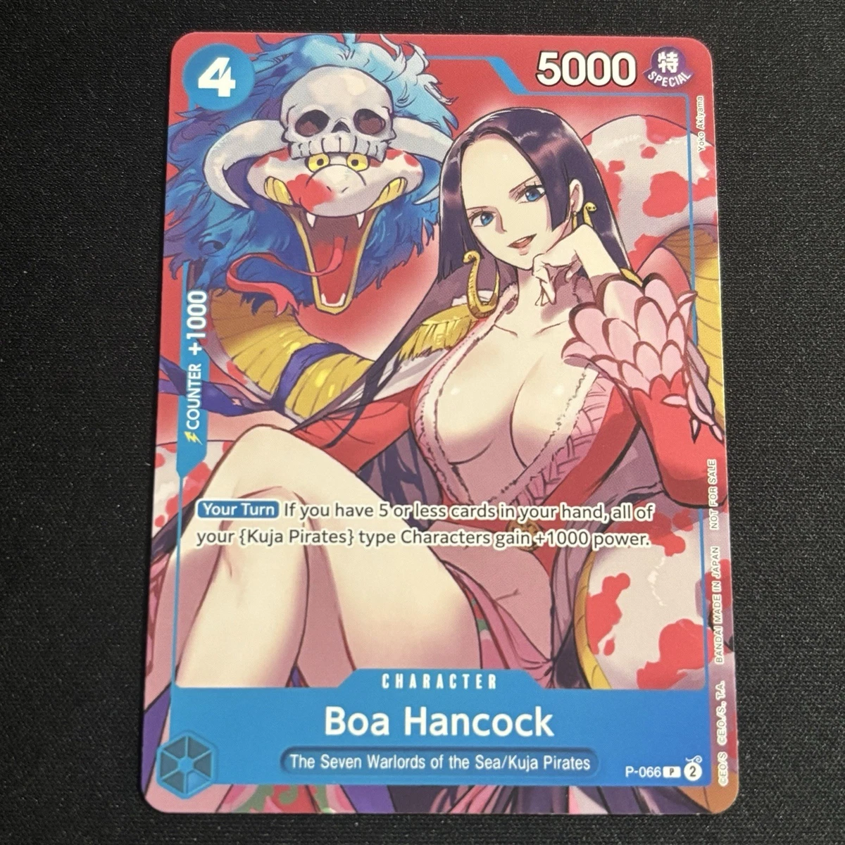 Boa Hancock P-066 One Piece Promotion Cards for sale | eBay