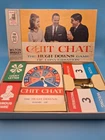 Vintage 1963 Board Game Chit Chat Hugh Downs Milton Bradley #4315 Used