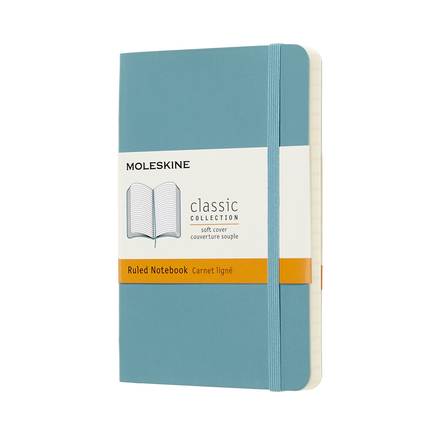Moleskine Reef Blue Notebook Pocket Ruled Soft - Image 3